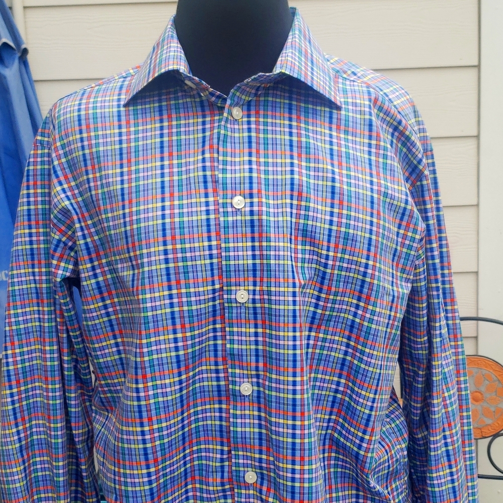 Eton size 17 xl us  very nice and comfortable